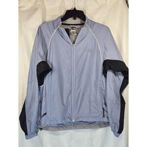 The North Face Jacket Womens Size Medium Light‎ Blue Wind Breaker